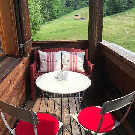 Ferienwohnung Morgentau Am Rande Der Wildnis Sibratsgfäll Dış mekan fotoğraf
