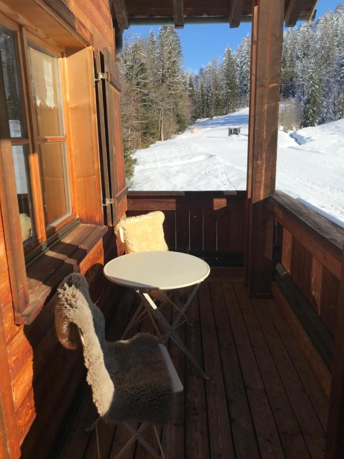 Ferienwohnung Morgentau Am Rande Der Wildnis Sibratsgfäll Dış mekan fotoğraf