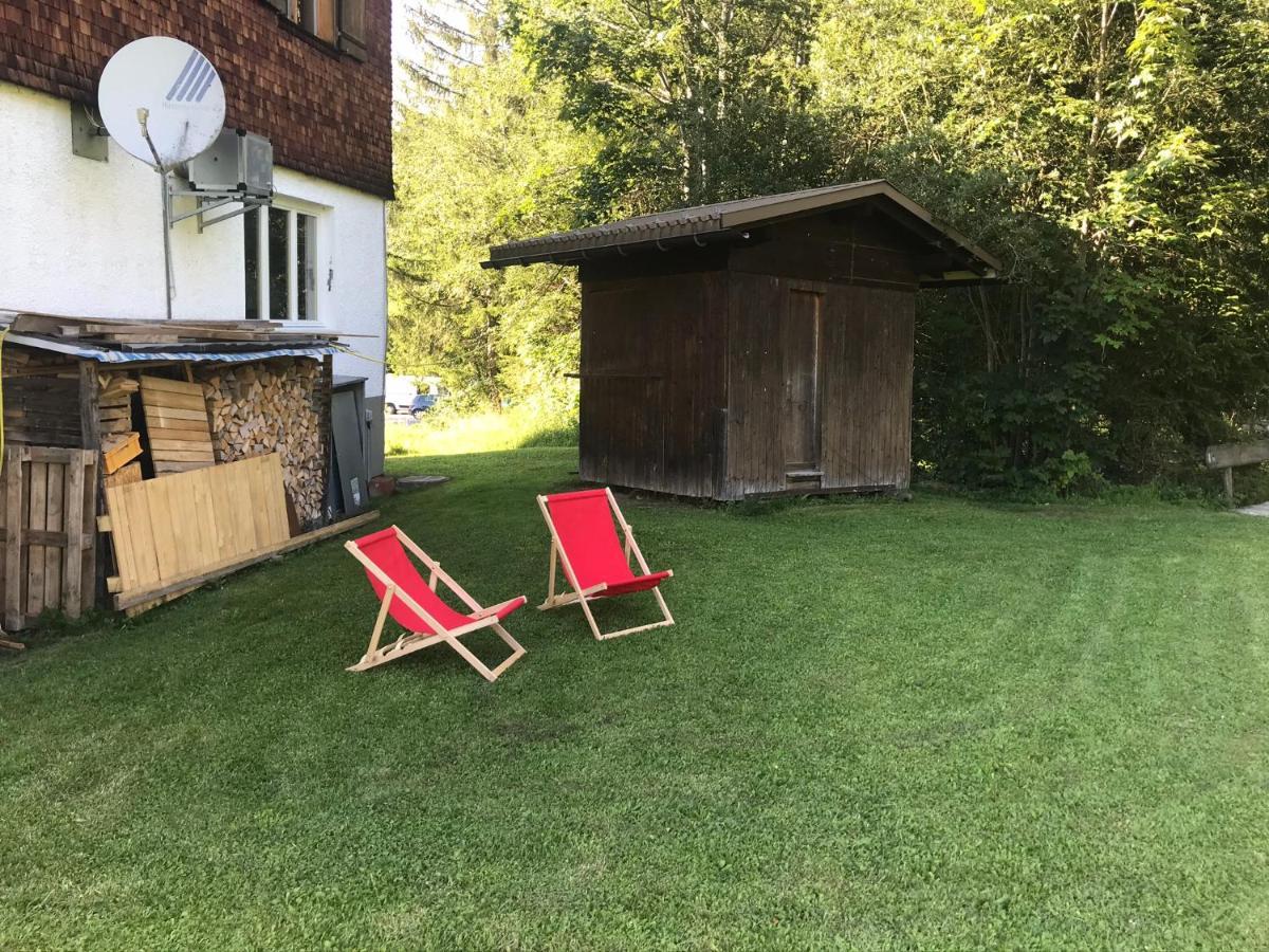 Ferienwohnung Morgentau Am Rande Der Wildnis Sibratsgfäll Dış mekan fotoğraf