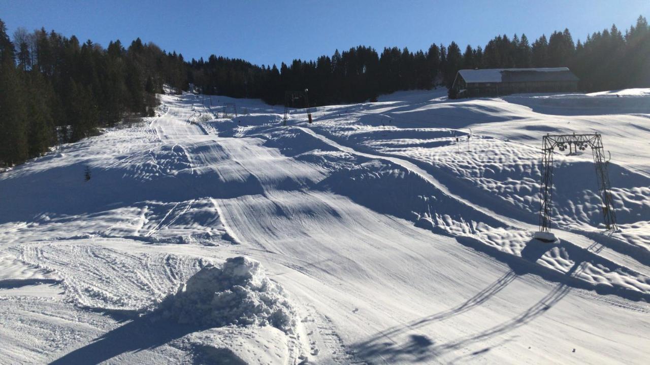 Ferienwohnung Morgentau Am Rande Der Wildnis Sibratsgfäll Dış mekan fotoğraf